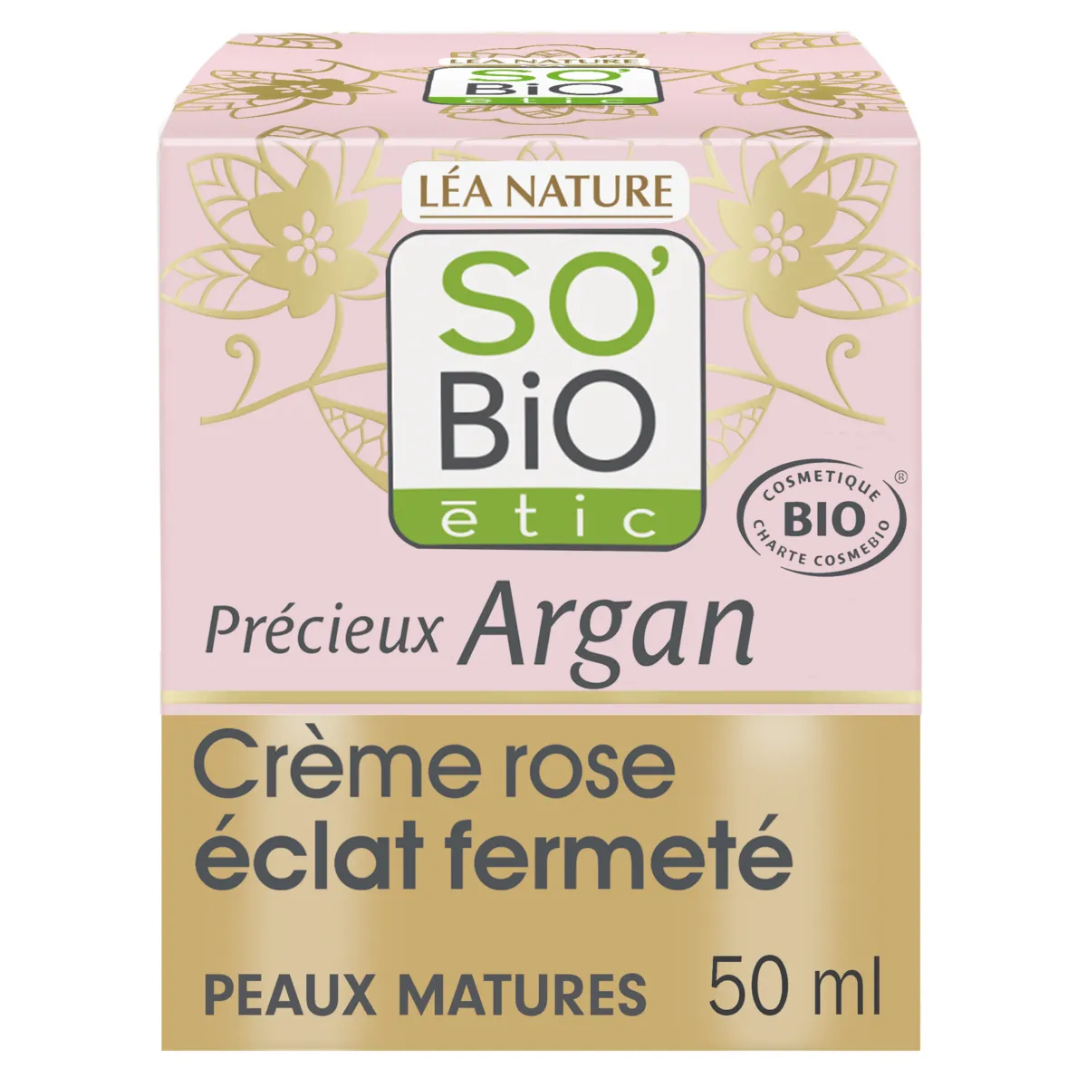 crème rose éclat fermeté jour so'bio