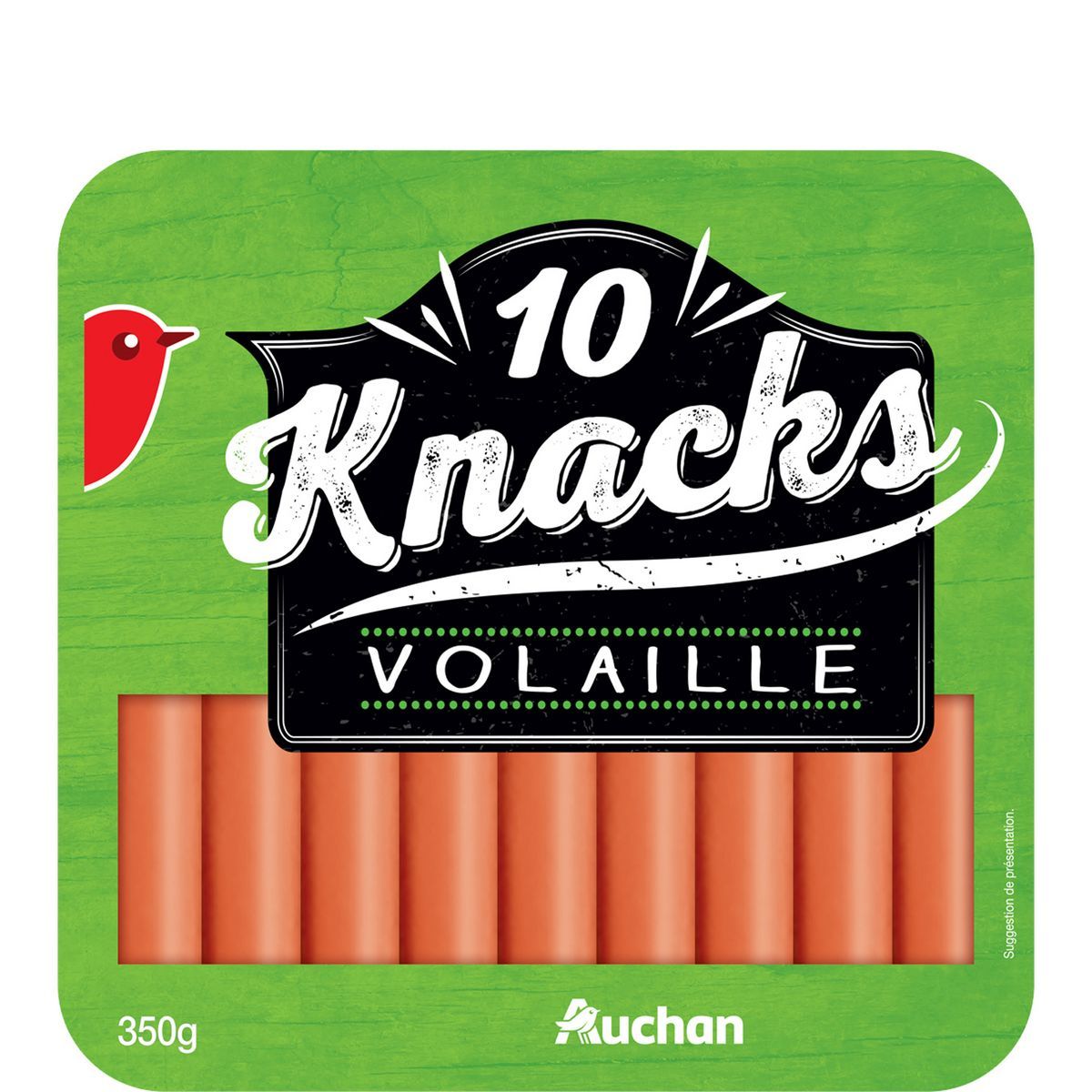 KNACKS DE VOLAILLE AUCHAN