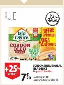 cordons bleus halal  isla délice