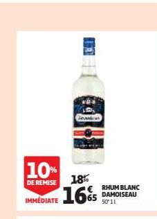 RHUM BLANC  DAMOISEAU