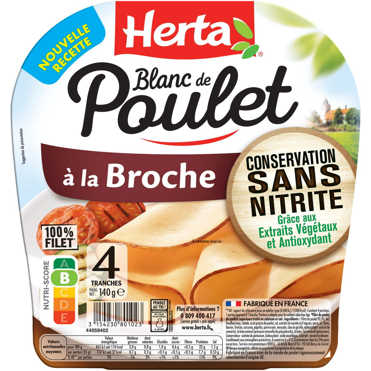 BLANC DE POULET HERTA