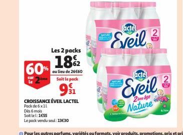 CROISSANCE ÉVEIL LACTEL