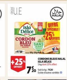 CORDONS BLEUS HALAL  ISLA DÉLICE