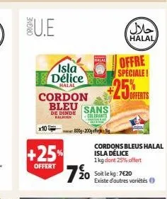 cordons bleus halal  isla délice