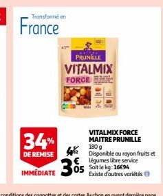 VITALMIX FORCE MAITRE PRUNILLE