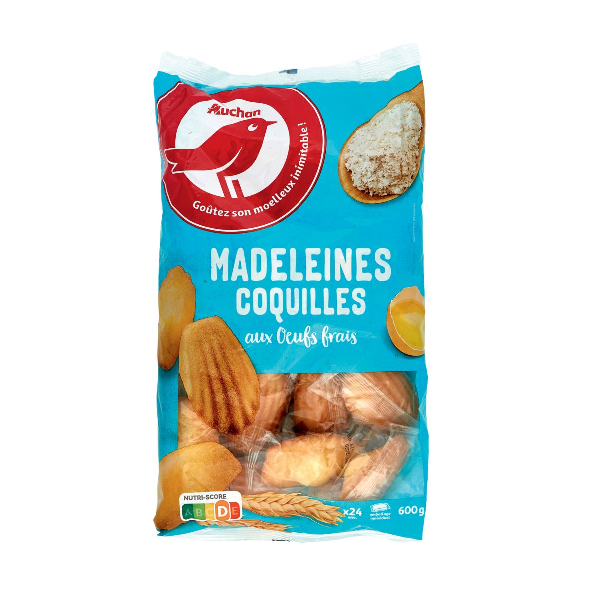 MADELEINES COQUILLES AUCHAN