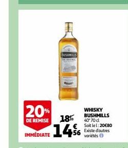 WHISKY BUSHMILLS