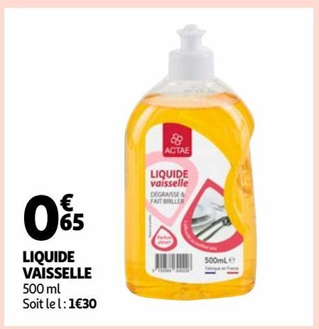 LIQUIDE VAISSELLE