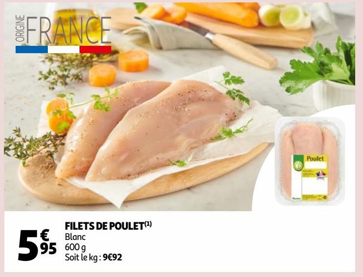 FILETS DE POULET