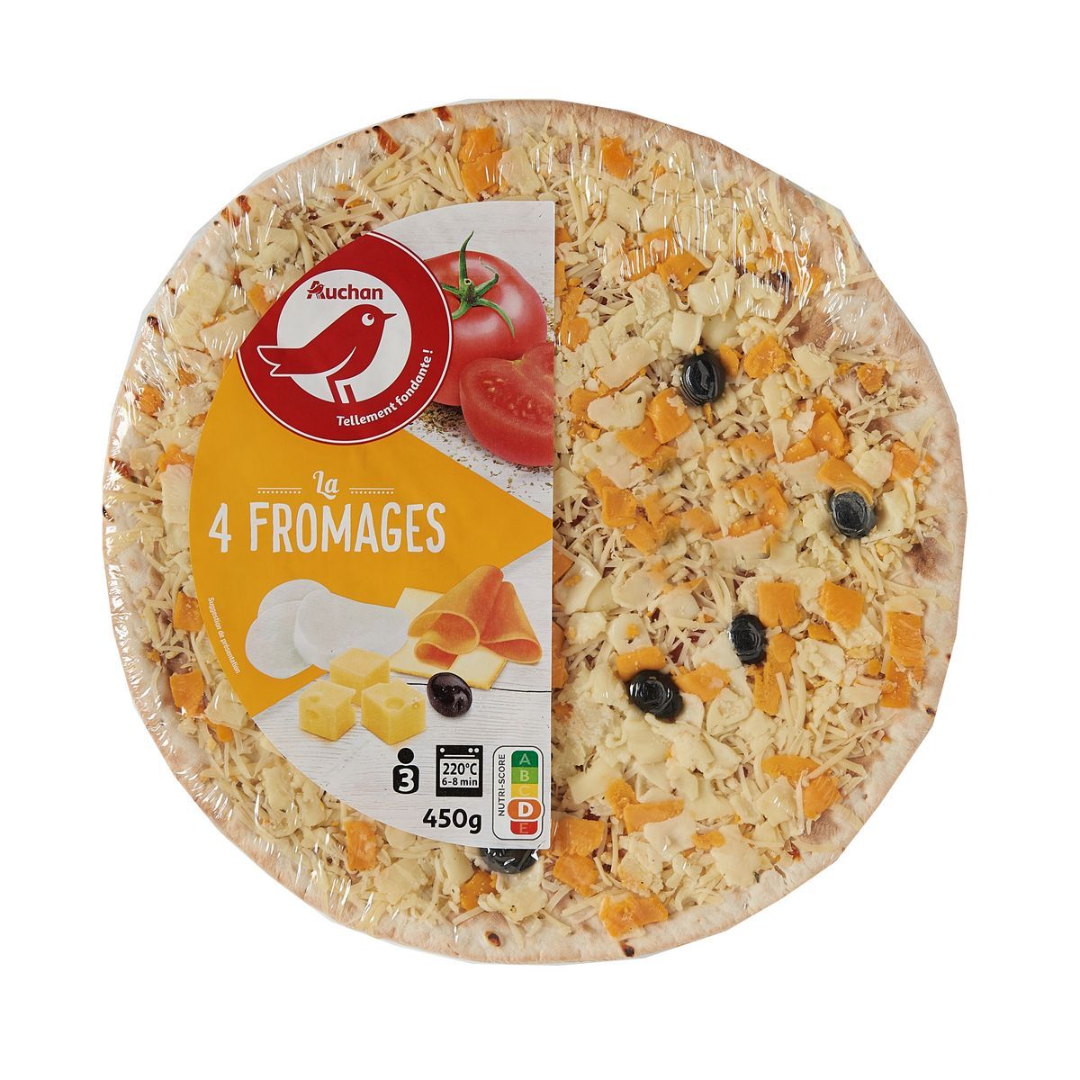 PIZZA 4 FROMAGES AUCHAN