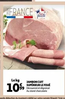 jambon cuit supérieur le foué