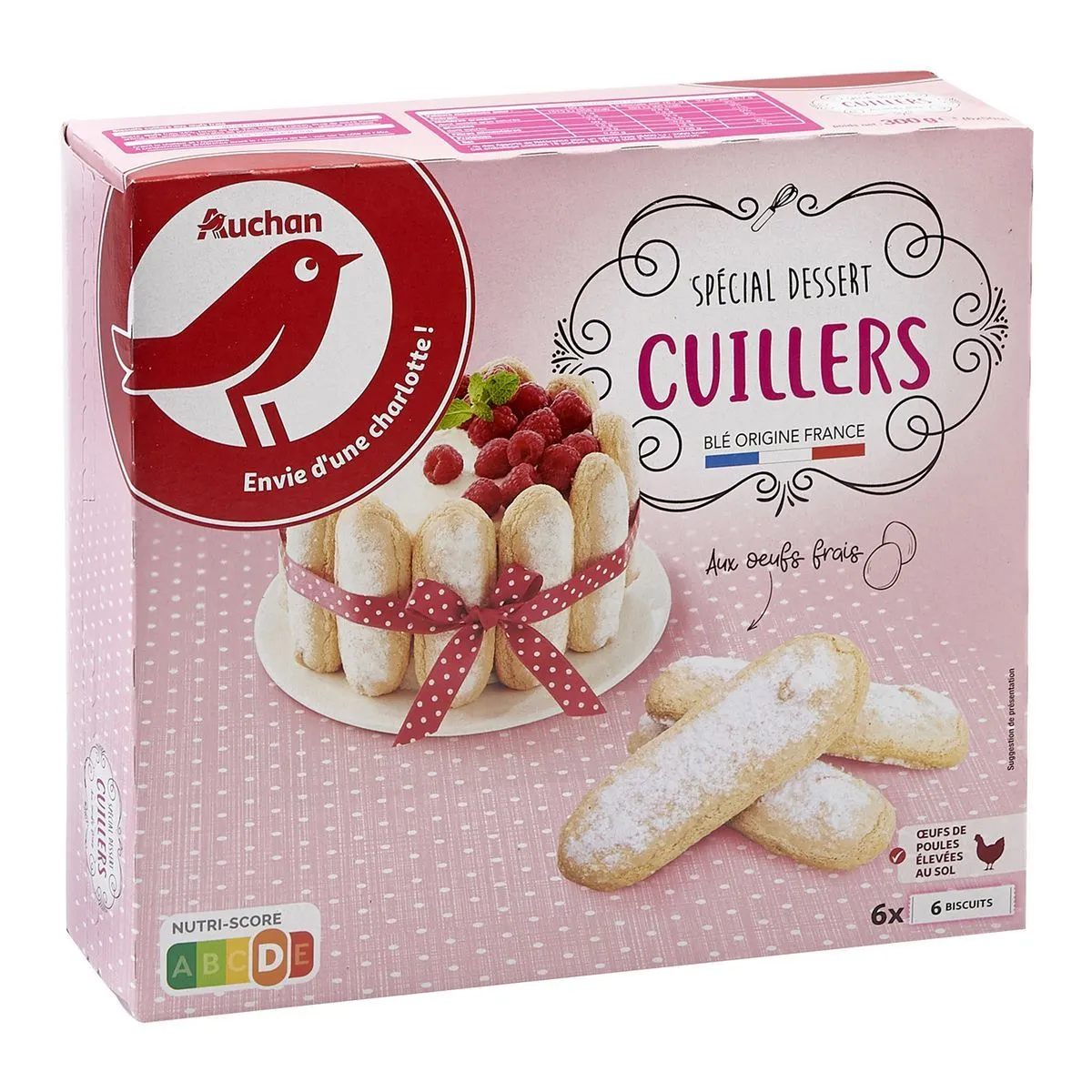 biscuits cuillers auchan
