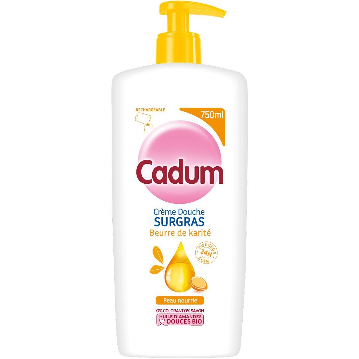 CREME DE DOUCHE SURGRAS KARITE CADUM