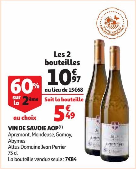 VIN DE SAVOIE AOP