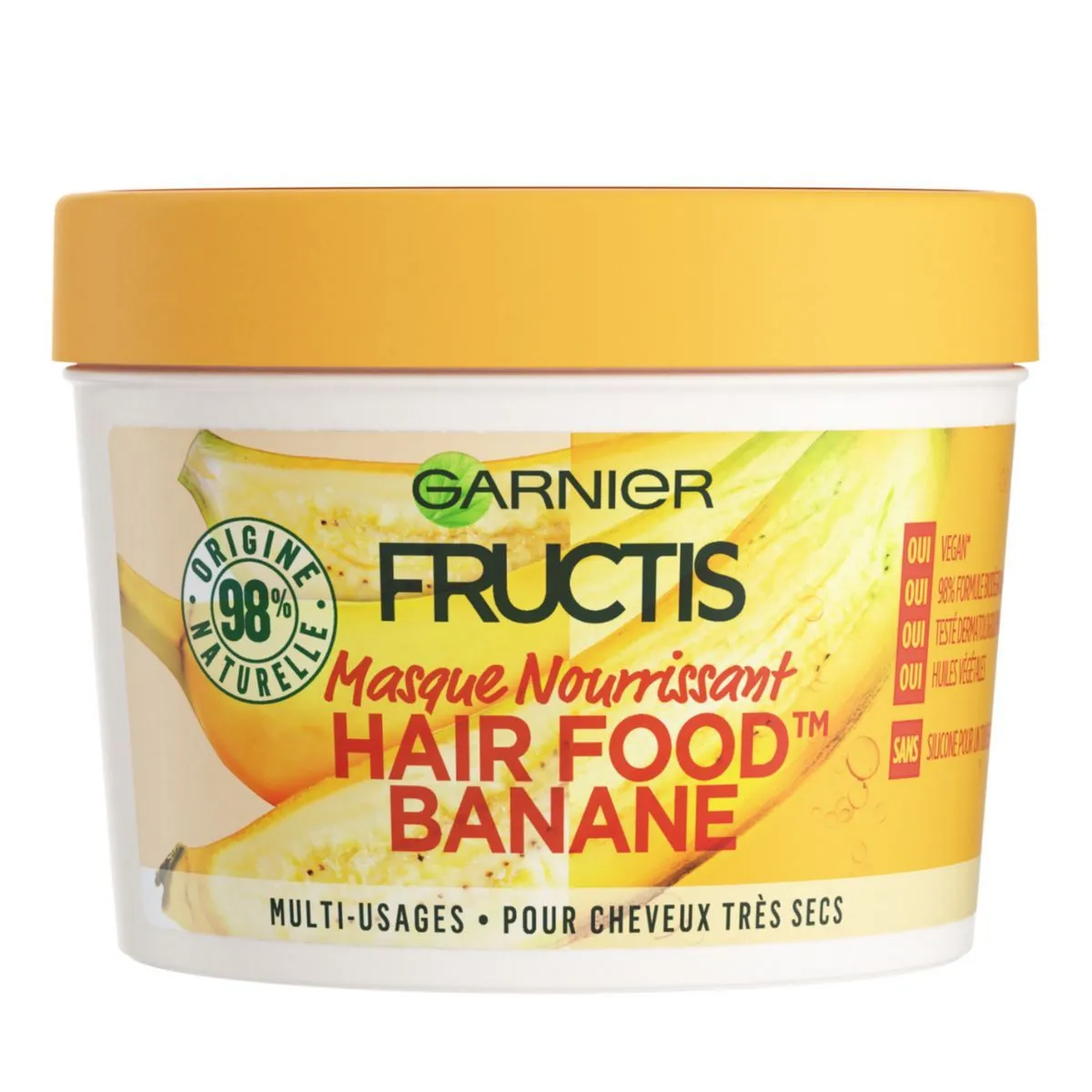masque à la banane fructis hairfood