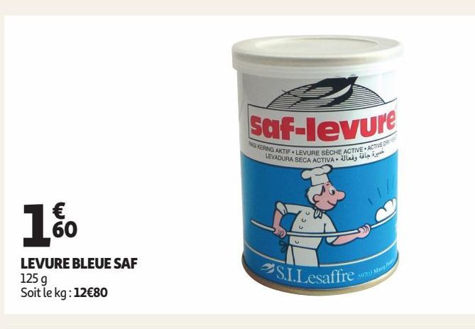 LEVURE BLEUE SAF