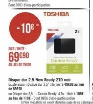 disque dur toshiba