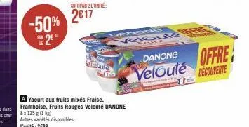 yaourt aux fruits danone