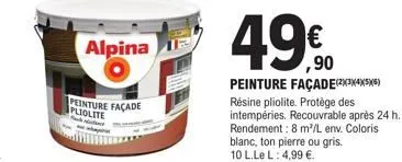 peinture alpina