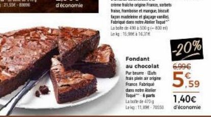 creme fraiche origine France, arbets trase, framboise et mengue, but tagon madeleine et glaçage vande Fabriqué dans notre raque La boite de 490 à 500 g (-800m) Le kg 15,90€ à 16,31  Fondant au chocola