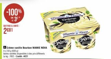 crème Mamie Nova