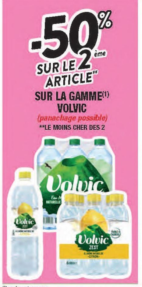 SUR LA GAMME  VOLVIC