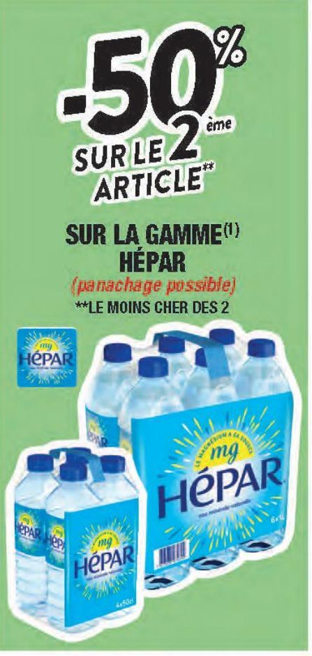 SUR LA GAMME HÉPAR