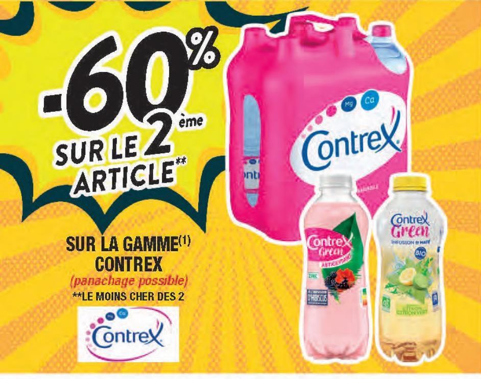 SUR LA GAMME CONTREX