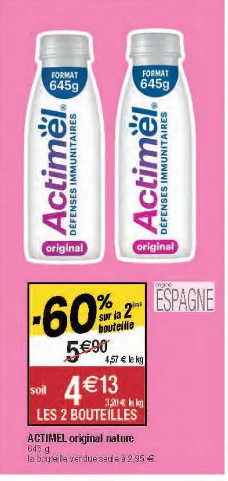 actimel original nature