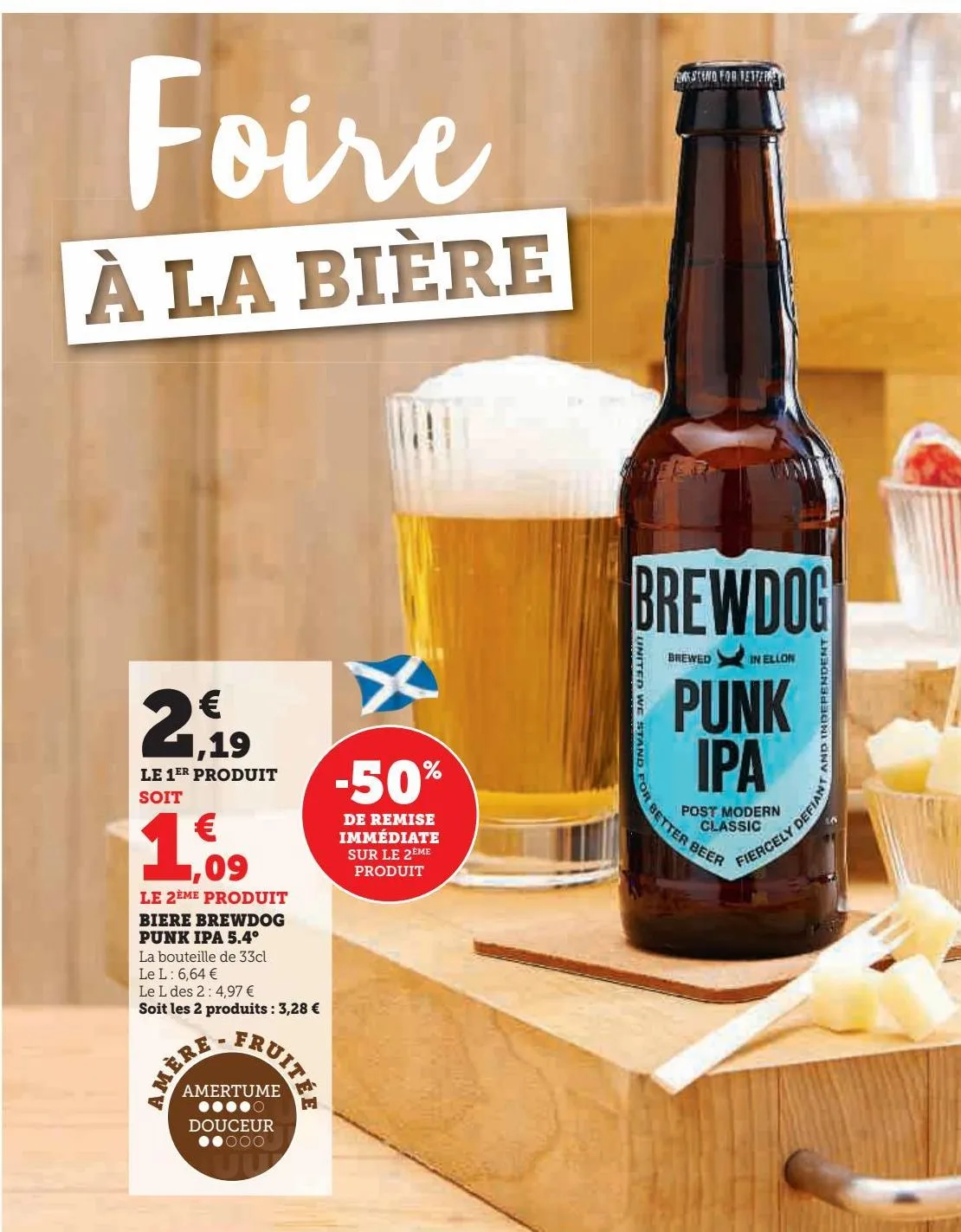 biere brewdog  punk ipa 5.4°