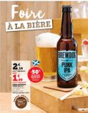 BIERE BREWDOG  PUNK IPA 5.4° offre à 2,19€ sur U Express