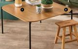 Table basse carrée offre à 44,99€ sur Super U
