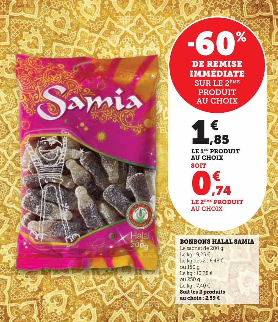 BONBONS HALAL SAMIA