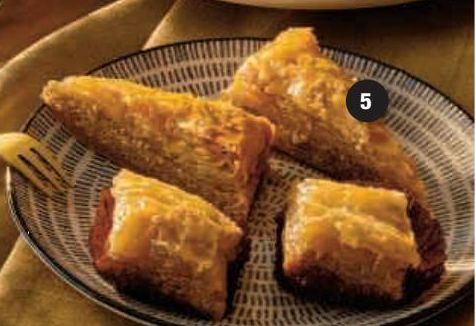 BAKLAWA AMANDES LES DELICES DE DJAMILA / BAKLAWA CACAHUETES LES DELICES DE DJAMILA