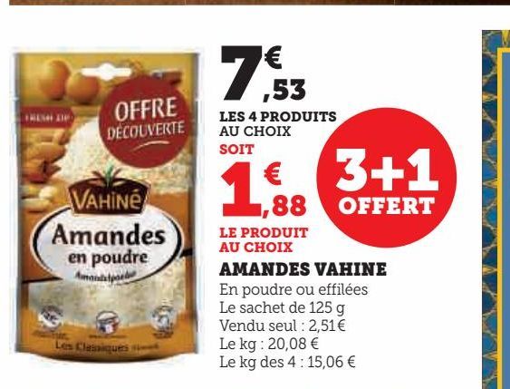 AMANDES VAHINE