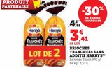BRIOCHES TRANCHEES SANS ADDITIF HARRY'S offre à 3,41€ sur Hyper U
