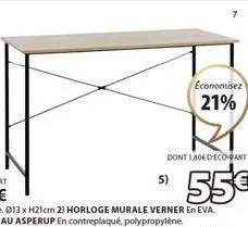 5)  economisez  21% 