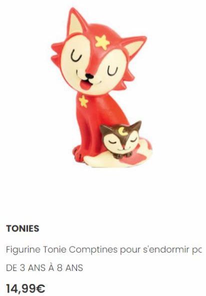 TONIES  Figurine Tonie Comptines pour s'endormir pc DE 3 ANS À 8 ANS  14,99€ 