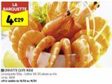 Crevette cuite rose offre à 4,29€ sur Leader Price