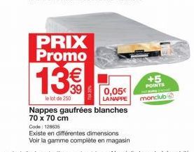 nappe Promo