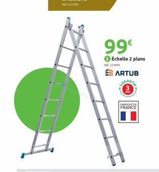 99€  ● Échelle 2 plans  RF224959  ARTUB  FABRIQUE EN FRANCE 