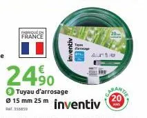 tuyau d'arrosage 3m