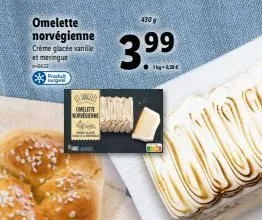 omelette norvégienne crème glacée vanille et meringue  -622  produ  holy  omelette norvégienne  410  99  3.9  