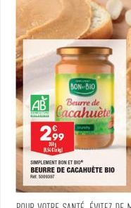 beurre Simplement Bon et Bio