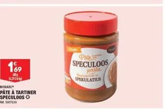 4885 1433  monarc  pâte à tartiner speculoos per 5007639  pate speculoos  pasta  trampin spekulatius 