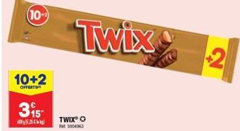 10+2  OFFERT  315- 5.25  (10-2)  TWIX® O  RM 5004963  Twix  21 