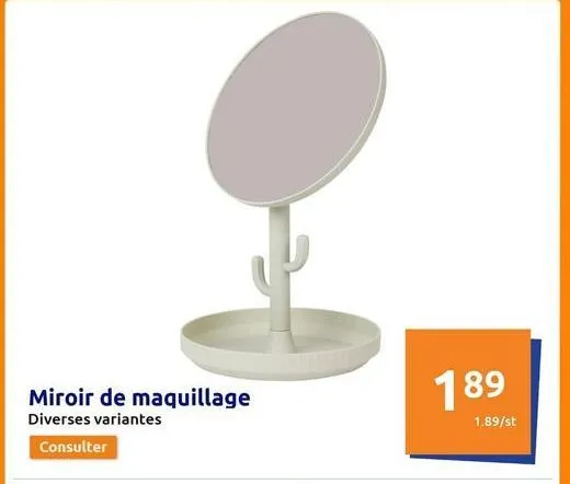 miroir de maquillage 