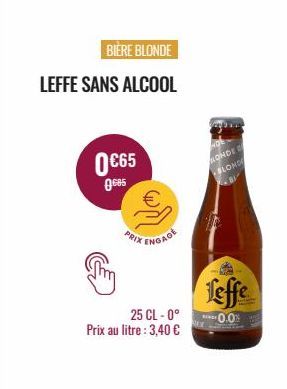 bière blonde Leffe