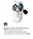 Pouble couches Twist & Click Ta Top  Candidat  n Proctane od 