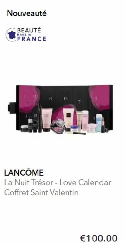 Saint Valentin Lancôme